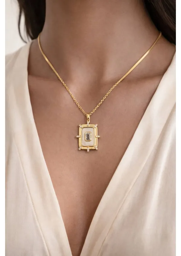 Elegant_Rectangular_White_Stone_Gold_Pendant_Necklace