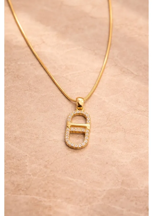 Gold-Plated_Crystal-Studded_Theta_Pendant_Necklace