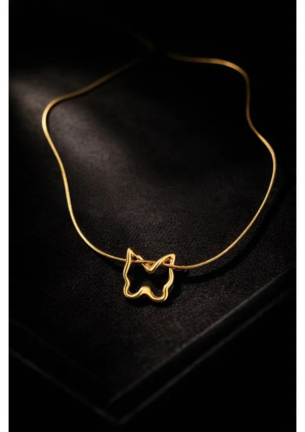 Gold-Toned_Butterfly_Pendant_Necklace