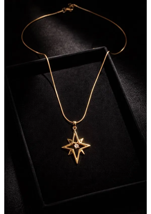 Gold-Toned_Star_Pendant_Necklace_With_Crystal_Center