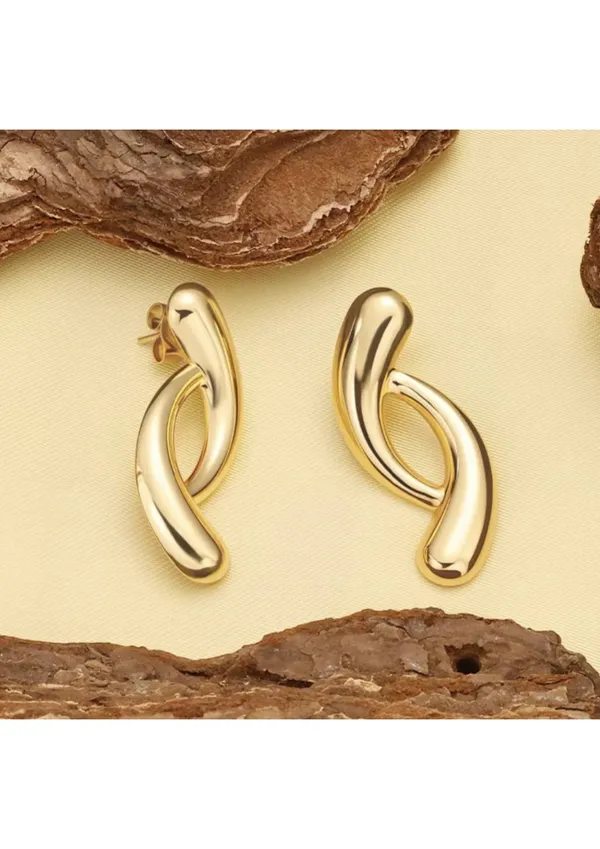 Elegant_Gold-Plated_Twisted_Hoop_Earrings__Pair_For_Women_β_1_Pair
