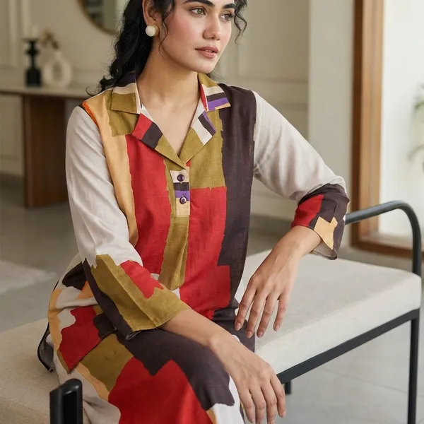 Multicolor_Abstract_Print_Co_Ord_Set_For_Women