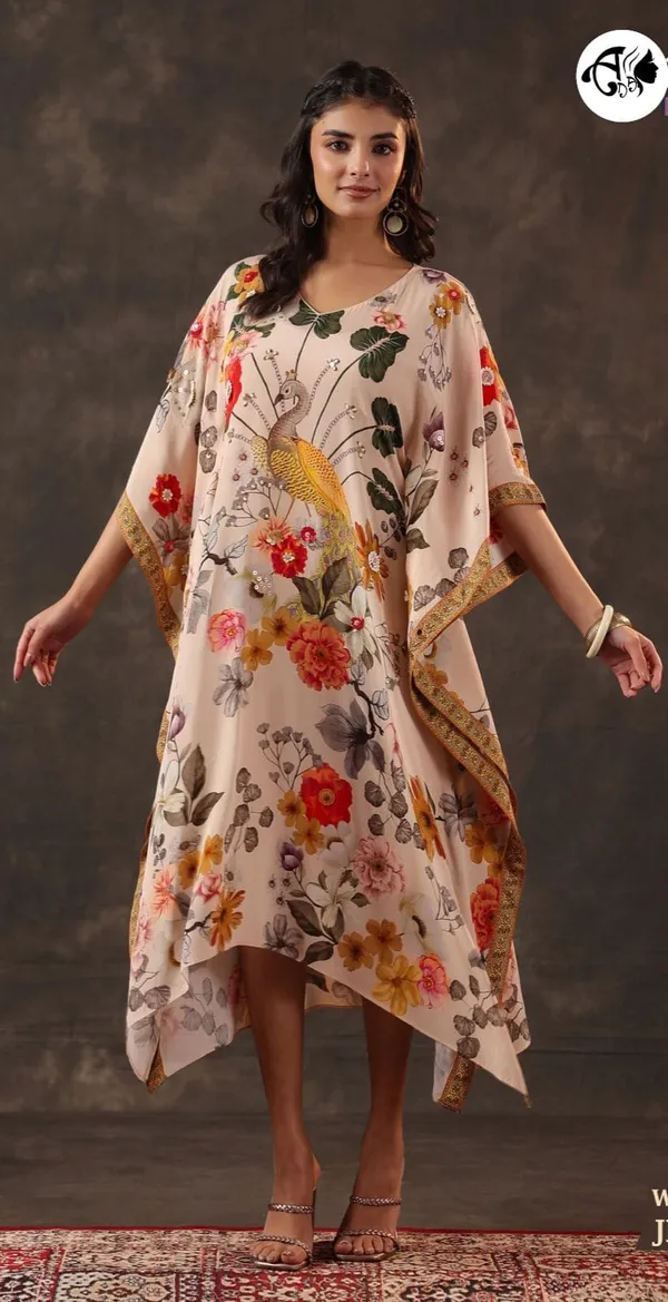 Western_Wear_Printed_Kaftan_Dress
