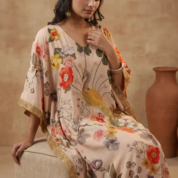 Western_Wear_Printed_Kaftan_Dress
