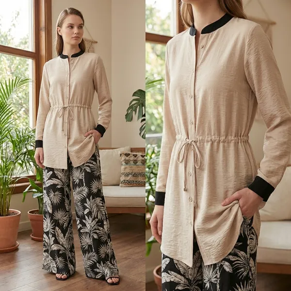 Beige_Monochrome_Botanical_Co-ord_Setya_Elegant_Black_&_Beige_Nature_Print_Co-ord_Set