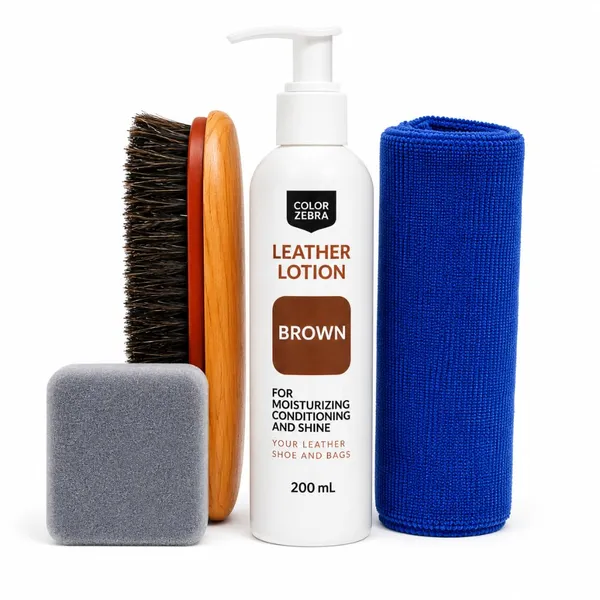 Leather_Care_Kit_for_Shoes,_Bags_&_Jackets,_200ml_Lotion_with_Horse_Hair_Brush,_Applicator_Foam_&_Microfiber_Cloth,_Brown
