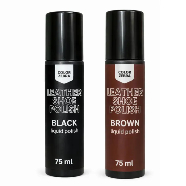 Liquid_Leather_Shoe_Polish_Pack_Of_2_(75_mL)_Black_and_Brown