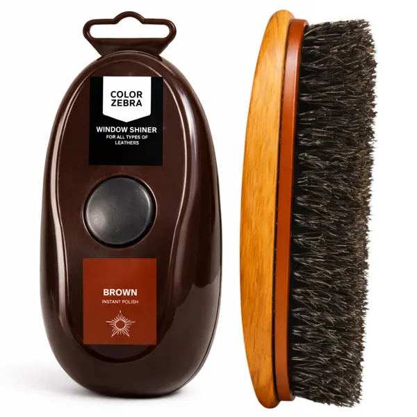 Window_Handy_Shoe_Shiner_For_Instant_Shine_With_Shoe_Brush_Leather_Shoe_Shiner_(Brown)