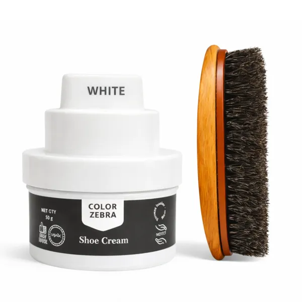 Shoe_Polish_Cream_With_Silicon_Oil_And_Leather_Conditioner_(50_Gram)_and_Shoe_Brush_(White)