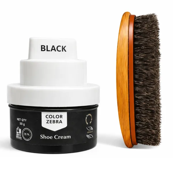 Shoe_Polish_Cream_With_Silicon_Oil_And_Leather_Conditioner_(50_Gram)_and_Shoe_Brush_(Black)
