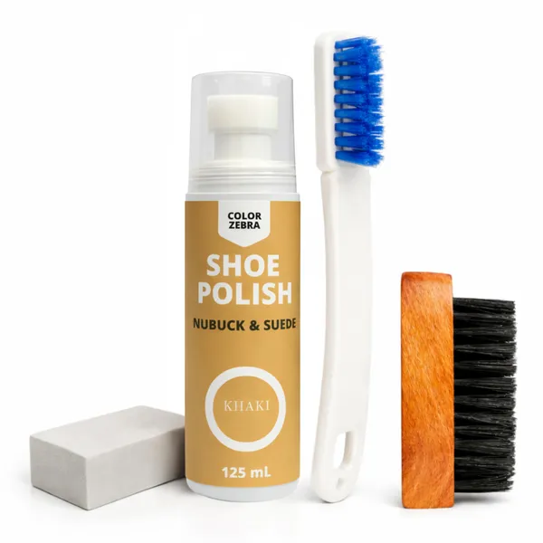 Nubuck_And_Suede_Shoe_Polish_Renovator_And_Shoe_Care_Kit_(_125_ML__)_Polish_+_Shoe_Eraser_+_Clean_Brush_+_Suede_Brush_(_Khaki_)