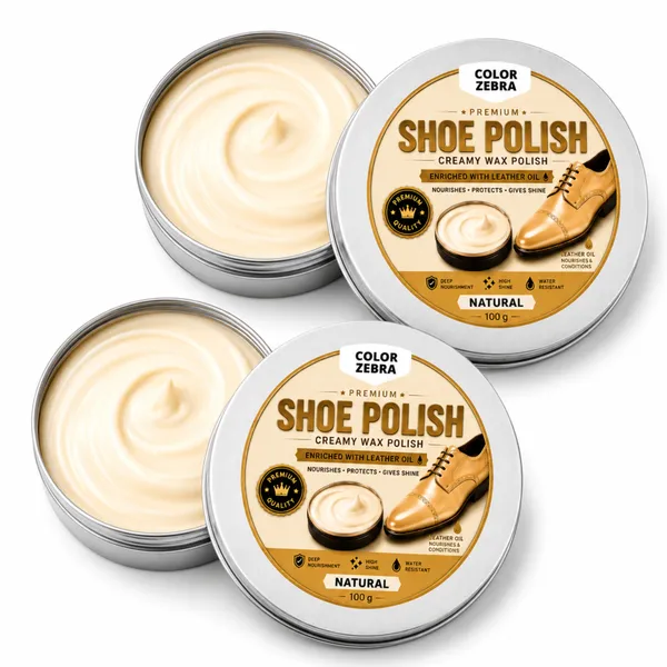 Premium_Shoe_Polish_Combo_Pack_of_2_|_Creamy_Wax_Polish_with_Leather_Oil_|_Deep_Nourishment,_High_Shine_&_Water_Resistant_|_100g_Each_(Natutal)