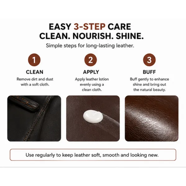 Leather_Lotion_for_Shoes,_Bags_and_Jackets,_200ml,_with_Applicator_Foam_and_Microfiber_Cloth,_Restores_Shine,_Natural