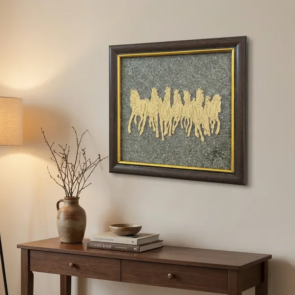 Premium_Pyrite_Seven_Horses_Prosperity_Frame_7_Inch