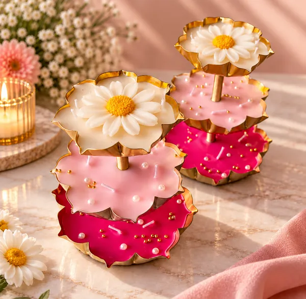 Daisy_Blossom_Tiered_Candle_Stand_|_Handcrafted_3-Tier_Brass_Lotus_Candle_Set