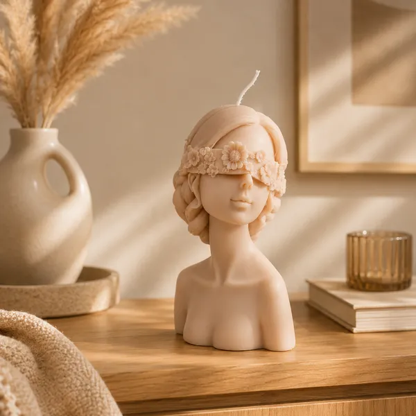 Elegant_Girl_Bust_Candle_with_Braided_Hair_|_Handmade_Decorative_Soy_Wax_Candle_|_Aesthetic_Home_Décor_&_Gift_Candle