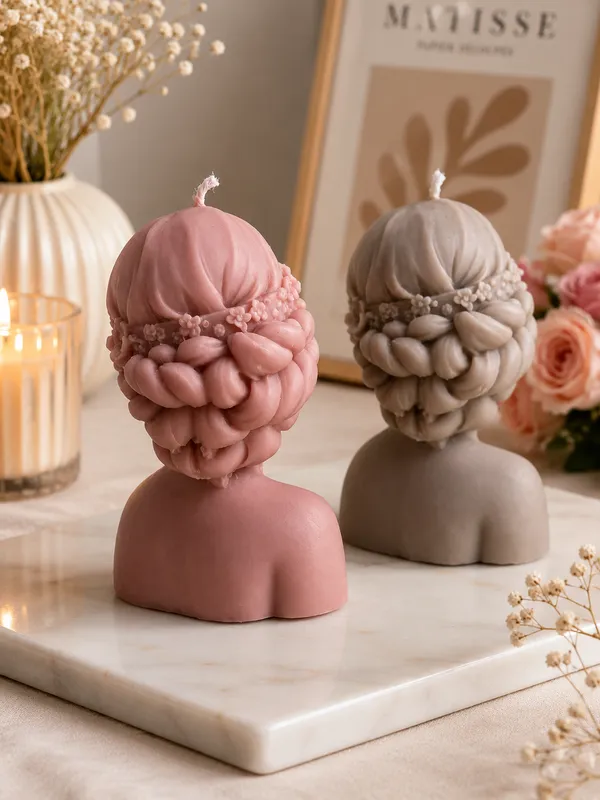 Elegant_Girl_Bust_Candle_with_Braided_Hair_|_Handmade_Decorative_Soy_Wax_Candle_|_Aesthetic_Home_Décor_&_Gift_Candle