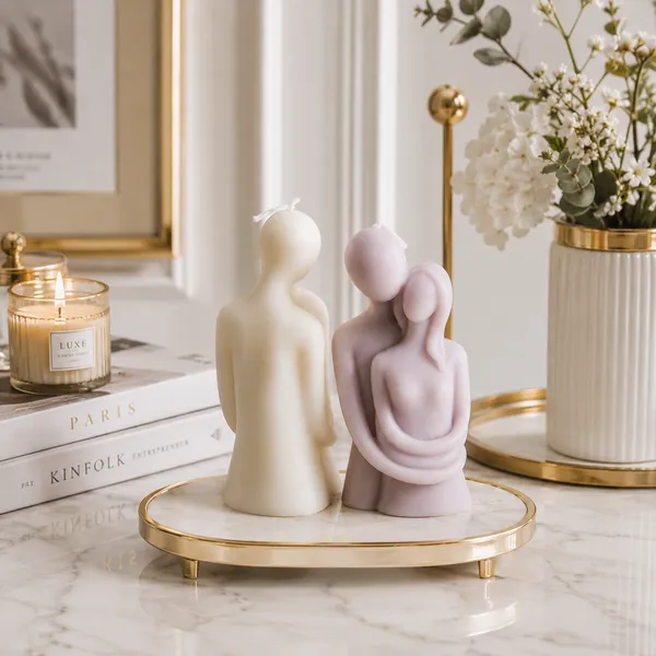 Frendora_Couple_Love_Candle_|_Handmade_Soy_Wax_Decorative_Candle_|_Romantic_Couple_Sculpture_Candle_for_Home_Décor,_Anniversary,_Wedding_&_Valentine's_Day_Gift