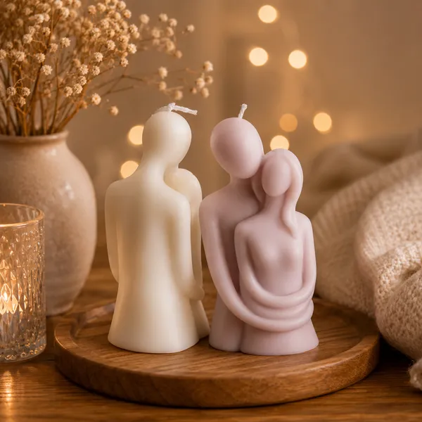 Frendora_Couple_Love_Candle_|_Handmade_Soy_Wax_Decorative_Candle_|_Romantic_Couple_Sculpture_Candle_for_Home_Décor,_Anniversary,_Wedding_&_Valentine's_Day_Gift