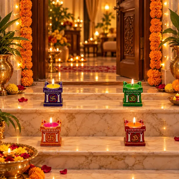 Frendora_Premium_Tulsi_Diya_Set_of_4_|_Decorative_Candle_Diya_for_Diwali,_Puja,_Festival_Decoration_&_Home_Decor