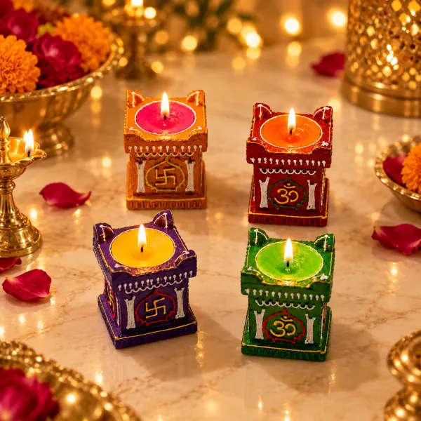Frendora_Premium_Tulsi_Diya_Set_of_4_|_Decorative_Candle_Diya_for_Diwali,_Puja,_Festival_Decoration_&_Home_Decor
