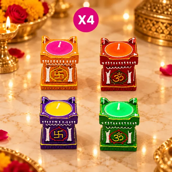 Frendora_Premium_Tulsi_Diya_Set_of_4_|_Decorative_Candle_Diya_for_Diwali,_Puja,_Festival_Decoration_&_Home_Decor