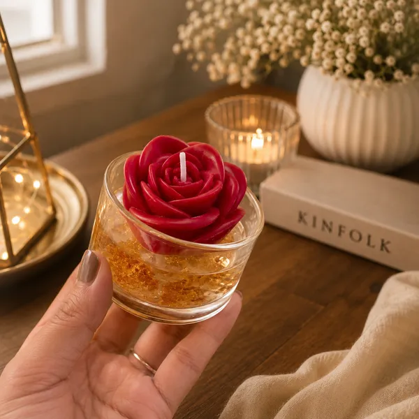 Frendora_Rose_Gel_Candle_|_Handmade_Decorative_Scented_Candle_Pack_of_1