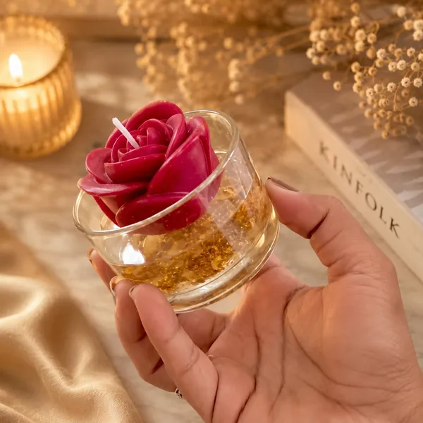 Frendora_Rose_Gel_Candle_|_Handmade_Decorative_Scented_Candle_Pack_of_1