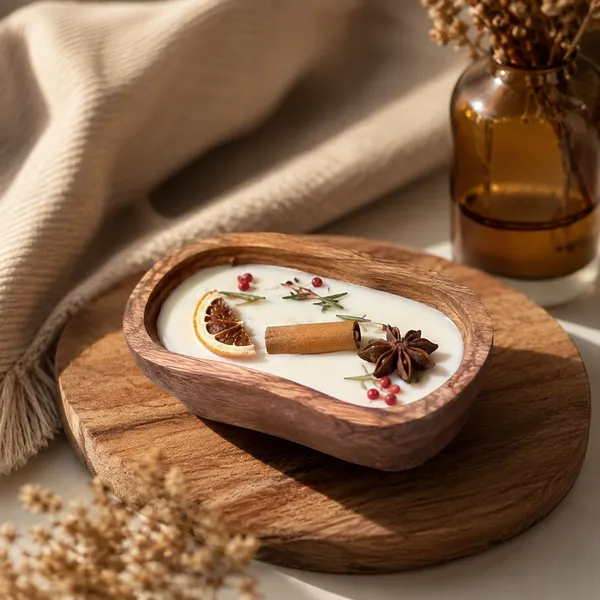 Frendora_Wooden_Bowl_Scented_Candle_|_Handmade_Soy_Wax_Candle_Pack_of_1