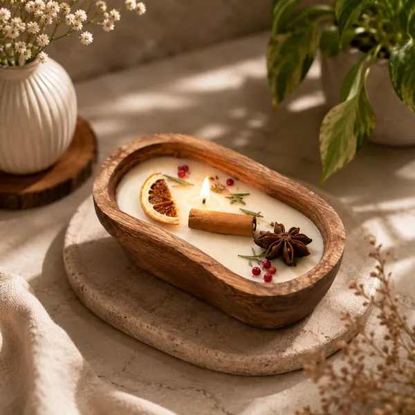 Frendora_Wooden_Bowl_Scented_Candle_|_Handmade_Soy_Wax_Candle_Pack_of_1