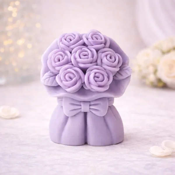 Ribbon_Flower_Candle