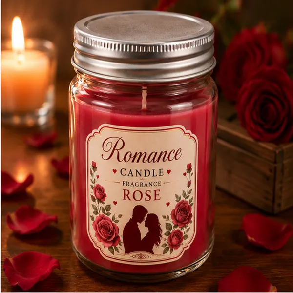 Romance_Rose_Scented_Jar_Candle_|_Luxury_Aromatic_Soy_Wax_Candle_with_Glass_Jar_&_Lid