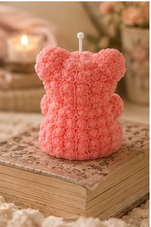 Teddy_Bear_Candle_with_Heart_Romantic_Gifts,_Birthday,_Anniversary_&_Valentine's_Day_Pack_of_1