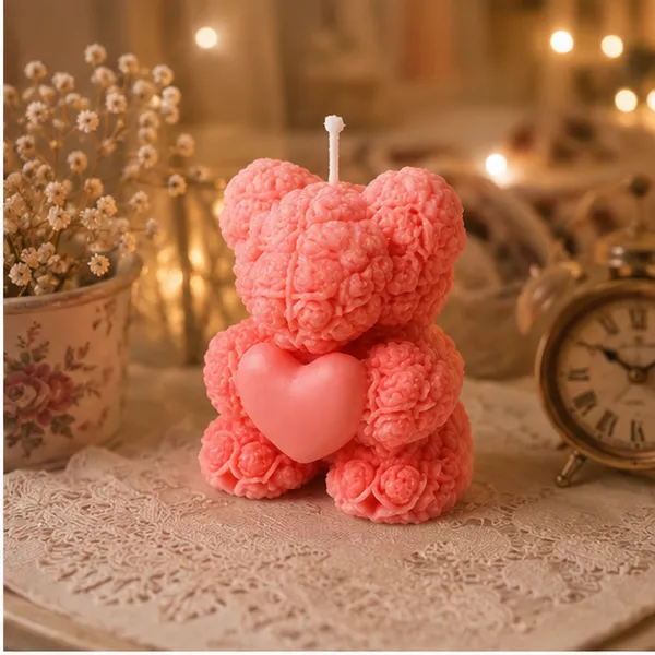 Teddy_Bear_Candle_with_Heart_Romantic_Gifts,_Birthday,_Anniversary_&_Valentine's_Day_Pack_of_1
