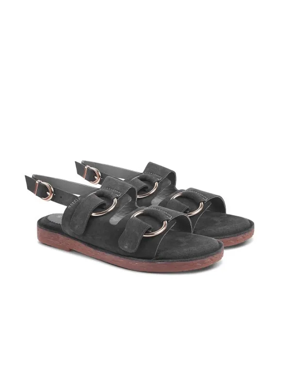 Grey_Suede_Flats_For_Women