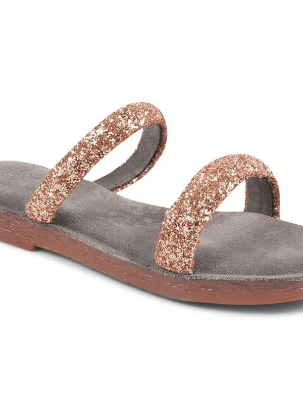 Gold_Suede_Flats_For_Women