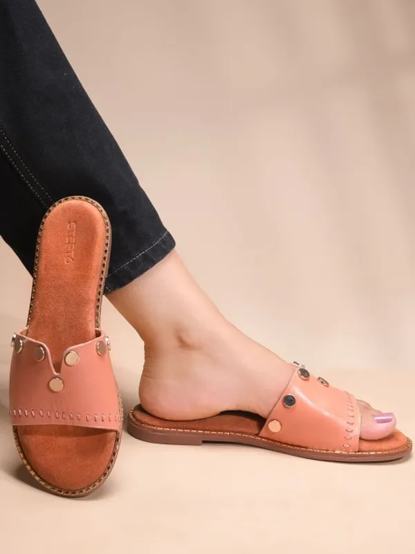 Pink_Suede_Flats_For_Women