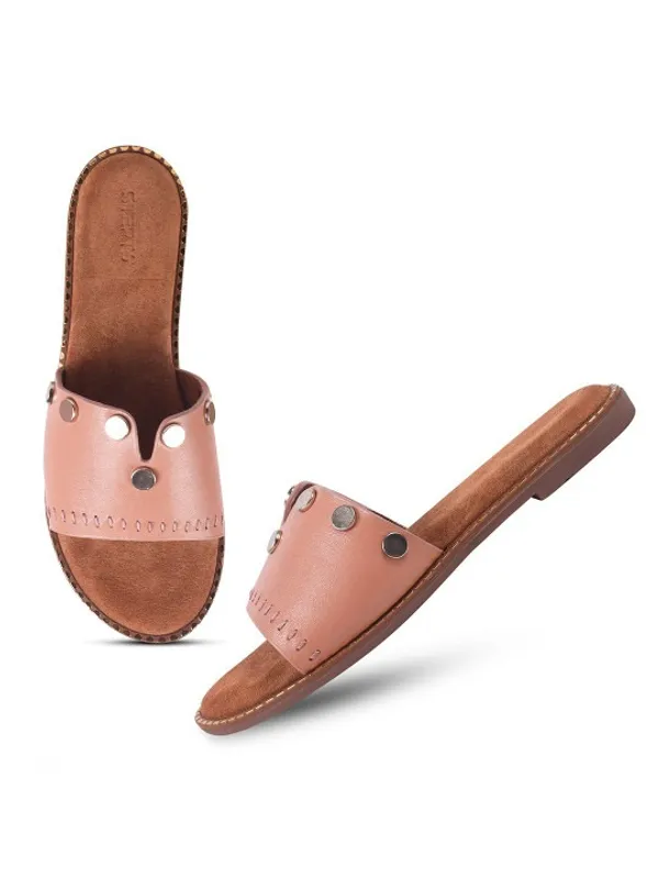 Pink_Suede_Flats_For_Women