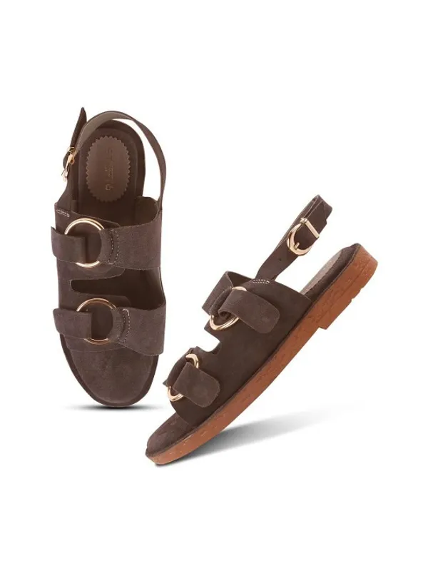 Brown_Suede_Flats_For_Women
