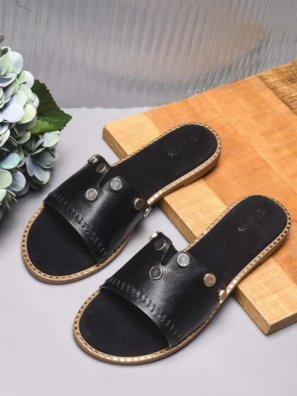 Black_Suede_Flats_For_Women