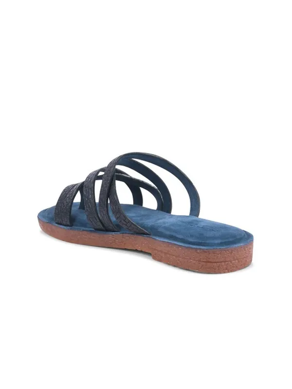 Blue_Suede_Flats_For_Women