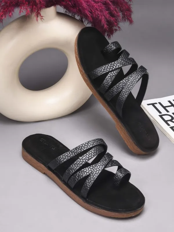 Black_Suede_Flats_For_Women