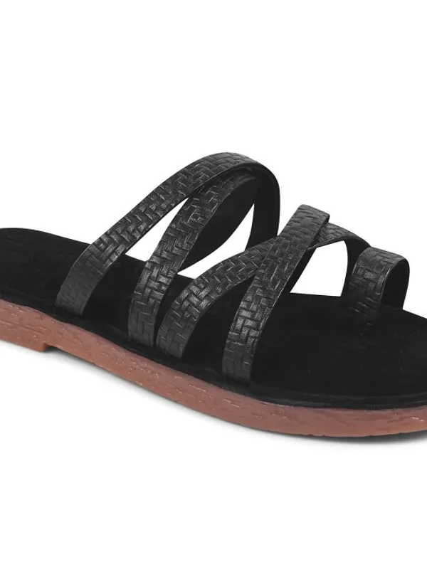 Black_Suede_Flats_For_Women
