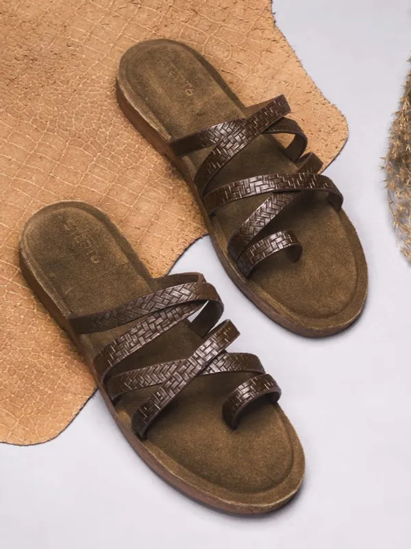 Brown_Suede_Flats_For_Women