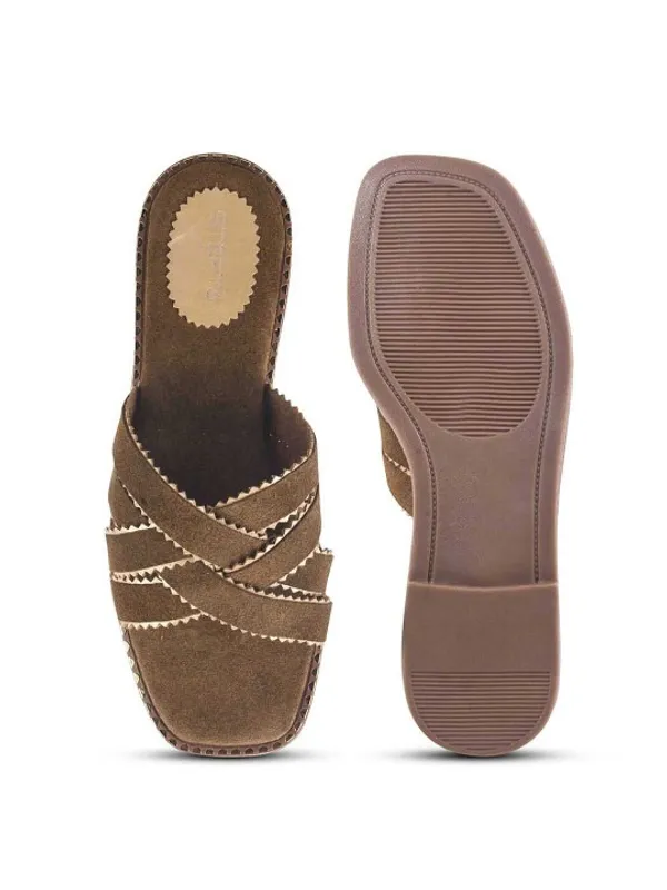 Brown_Suede_Flats_For_Women