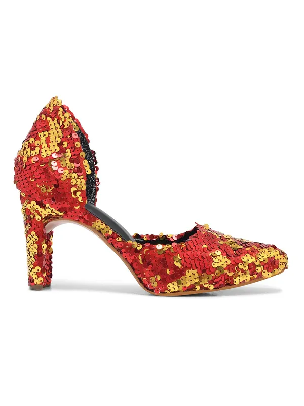 Orange_Fox_Leather_Heel_For_Women