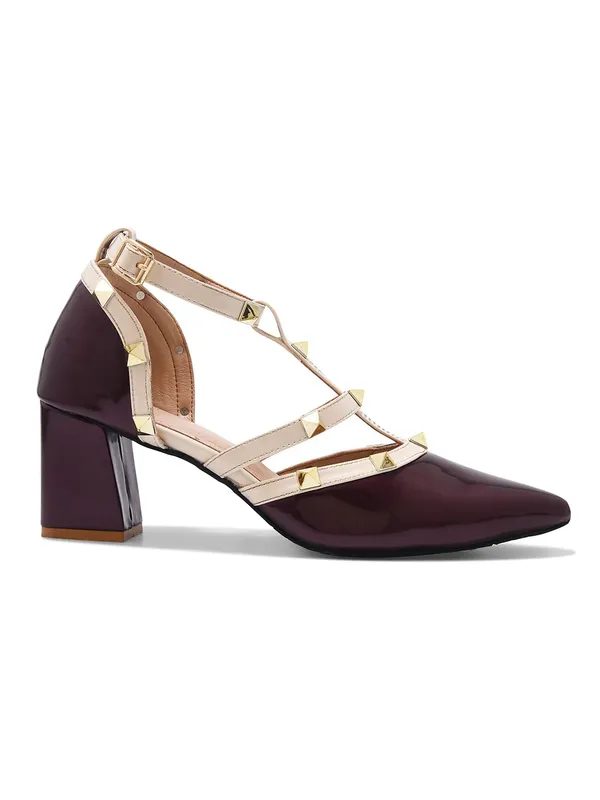Voilet_Fox_Leather_Heel_For_Women