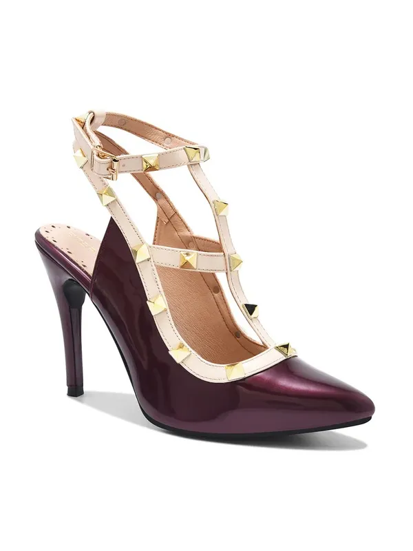 Voilet_Fox_Leather_Heel_For_Women