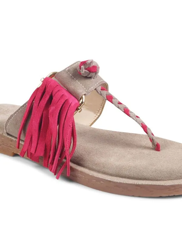 Pink_Grey_Suede_Flats_For_Women