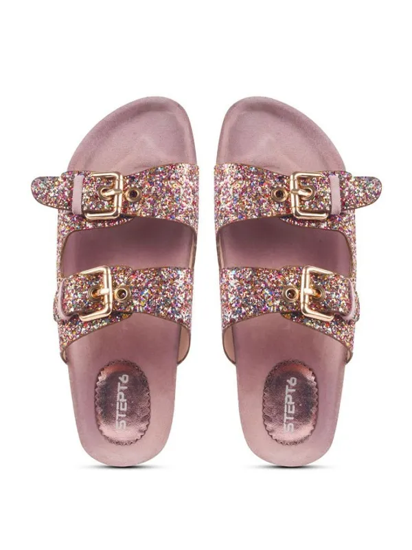 Pink_Suede_Flats_For_Women
